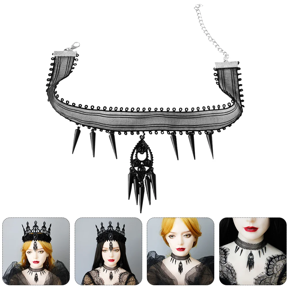 

Gothic Clavicle Chain Fashion Summer Mesh Necklace Choker Trendy Jewelry Accessories Female Womens Stylish Ornament Collar