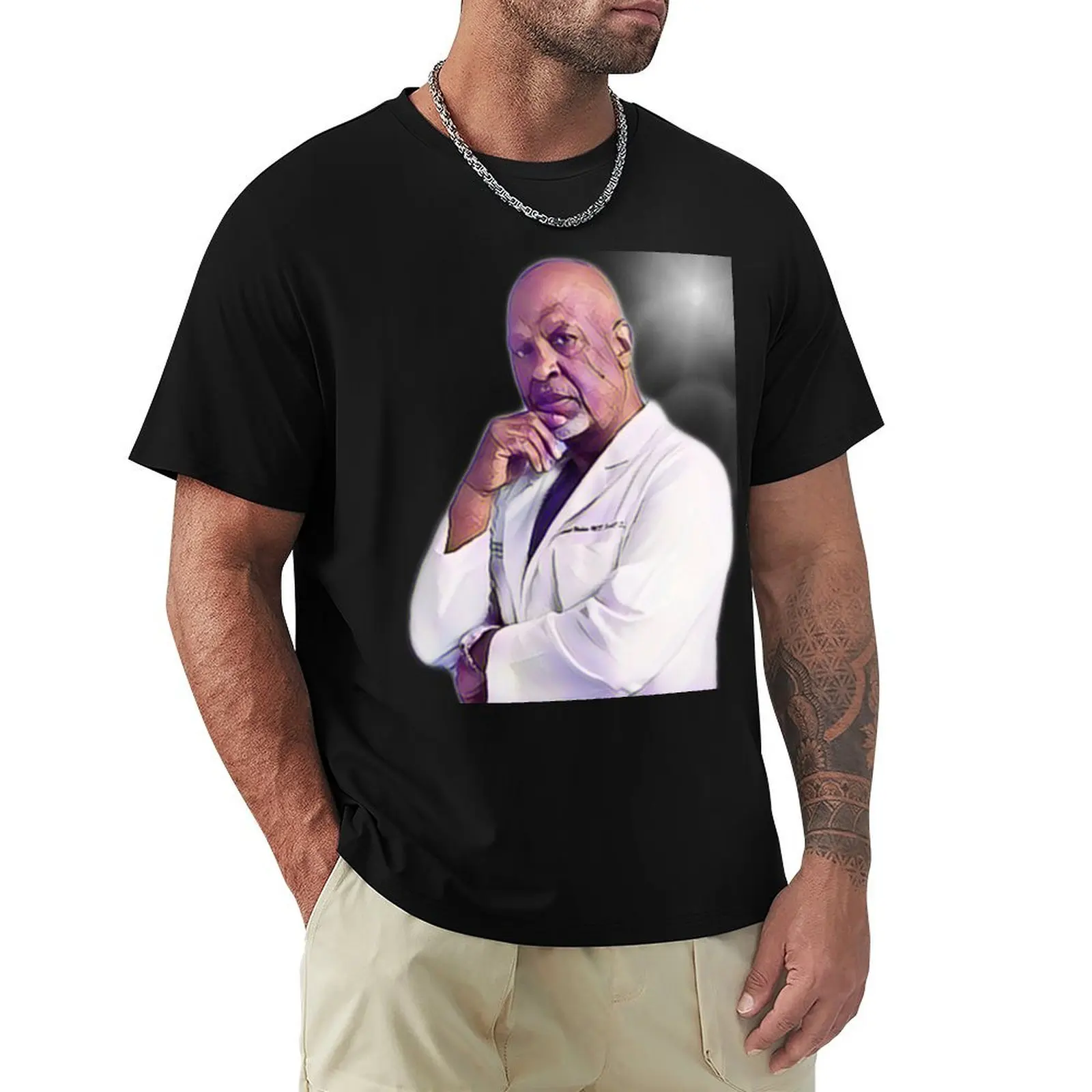 Футболка Richard Webber футболка с аниме винтажная одежда модные рубашки мужская