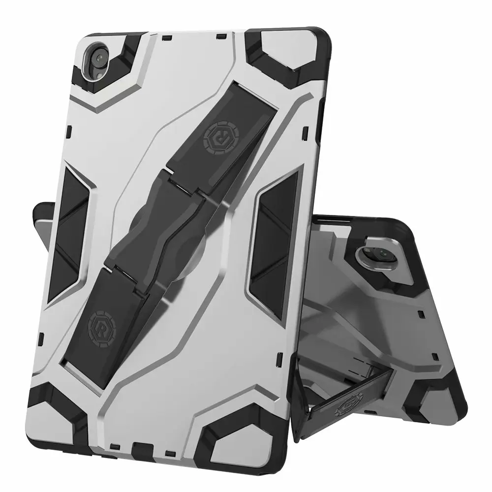 

For Huawei MediaPad M6 Case 10.8 inch 2019 Shockproof Armor TPU+PC Portable Hand Strap Stand Tablet Cover for Huawei M6 8.4 inch