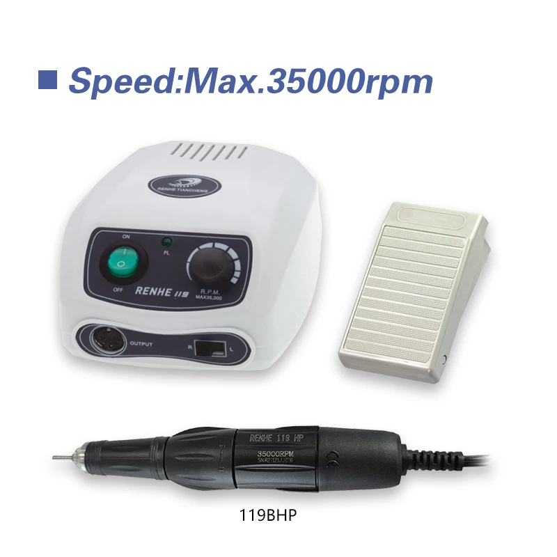 RHJC RENHE 119 Профессиональный микромотор для полировки ювелирных изделий наконечник
