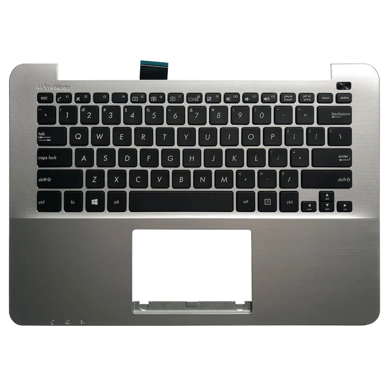 

US laptop Keyboard For ASUS R301 X302 X302L P302 p302LJ F302 X302LA R301L R301LA Palmrest Upper cover MP-13J63US-5281