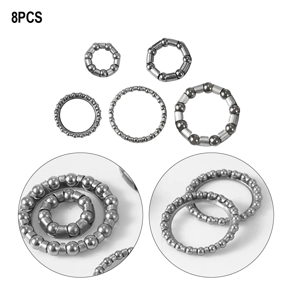 Подшипник NO10 фиксатор подшипника серебристая нержавеющая сталь 8 шт. запчасти
