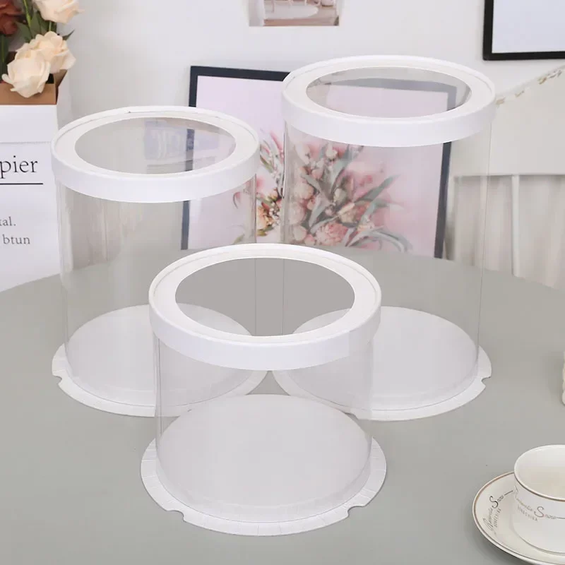 

Прозрачные коробки для торта из ПЭТ 5 шт.