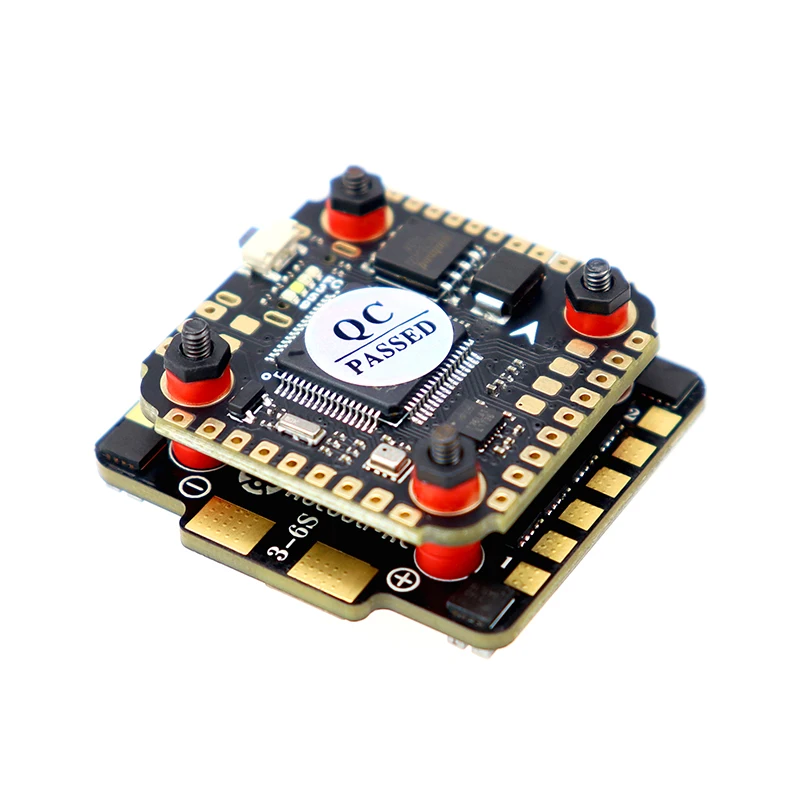 

Aocoda-RC F740 Mini Stack F7MINI flight control MPU6500 40A ESC 4 в 1 BLHeli-32 3-6S