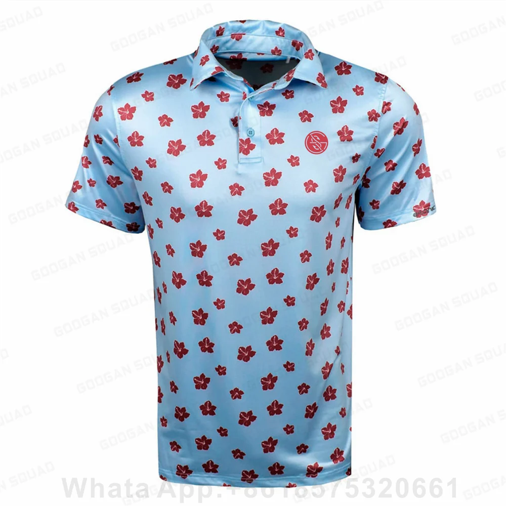 Детская быстросохнущая спортивная рубашка-поло для гольфа дизайнерская дышащая