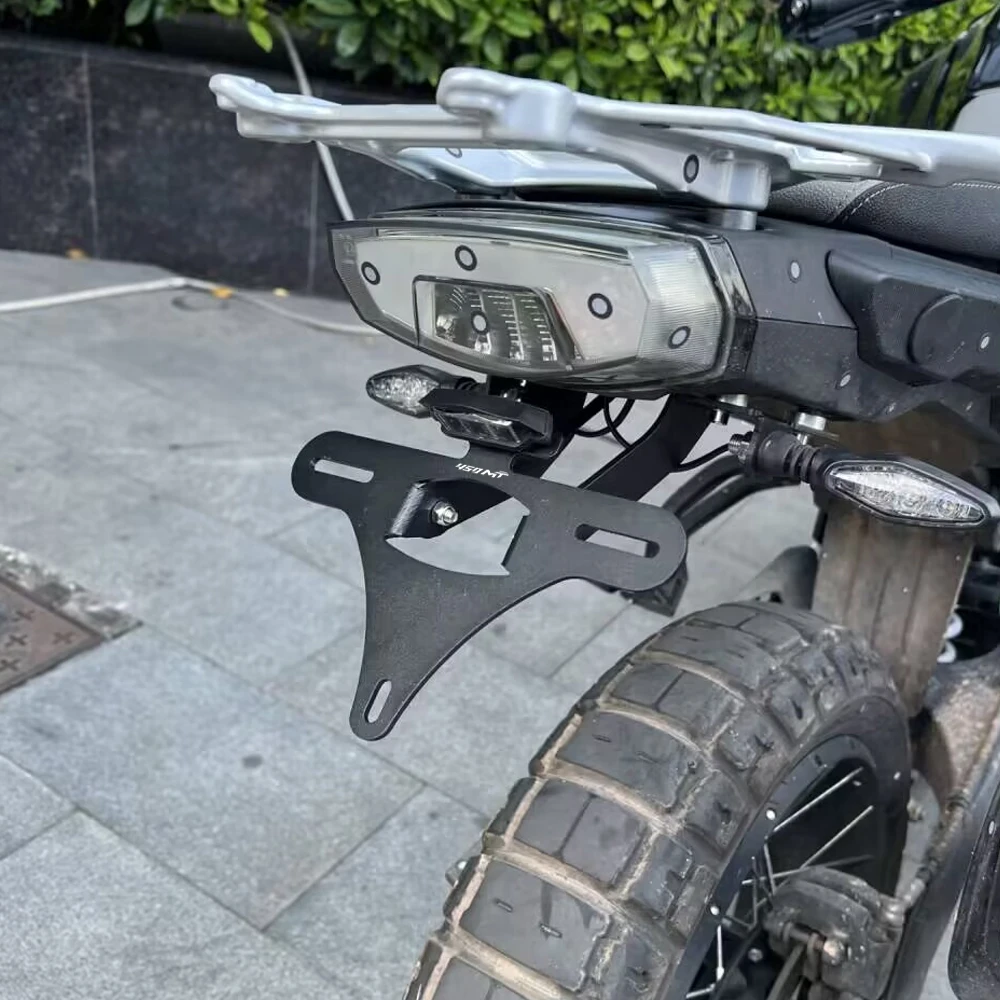 Кронштейн держателя номерного знака для CFMOTO CF MOTO 450MT 450 MT MT450 2024 2025 CF450MT комплект