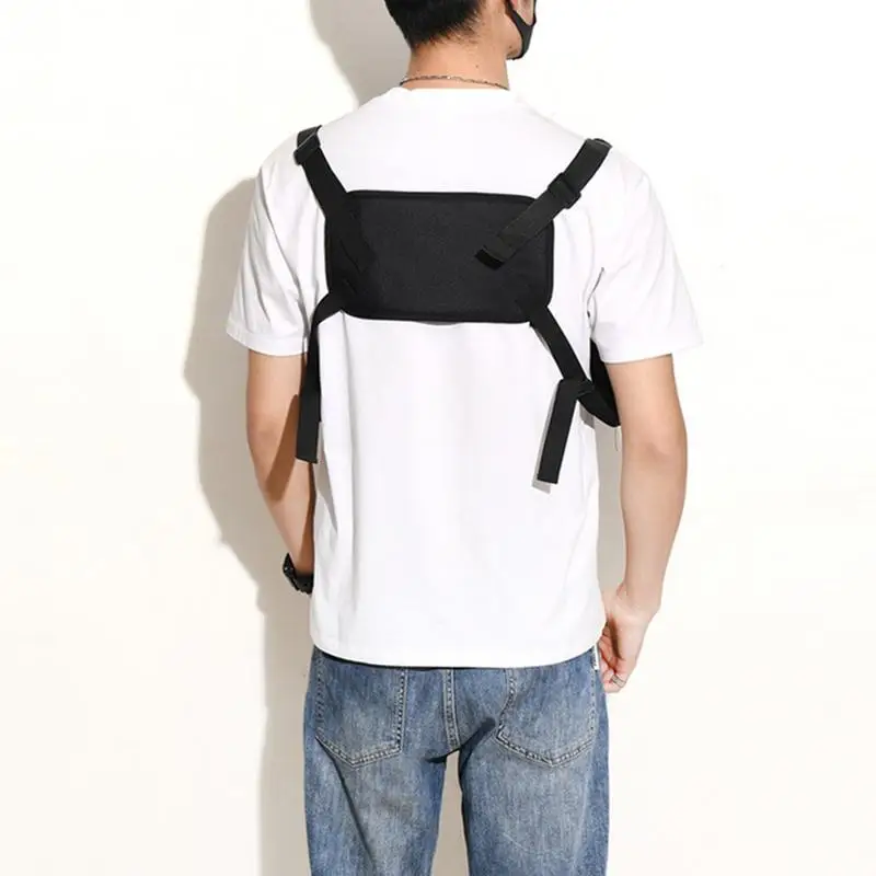Нагрудная сумка для мужчин бега спорта нагрудная хранения с несколькими