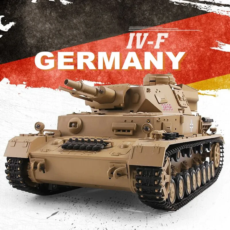 

Henglong пульт дистанционного управления металлические бронированные игрушки могут стрелять взрослые электрические военные модели IV-F 3858 танк