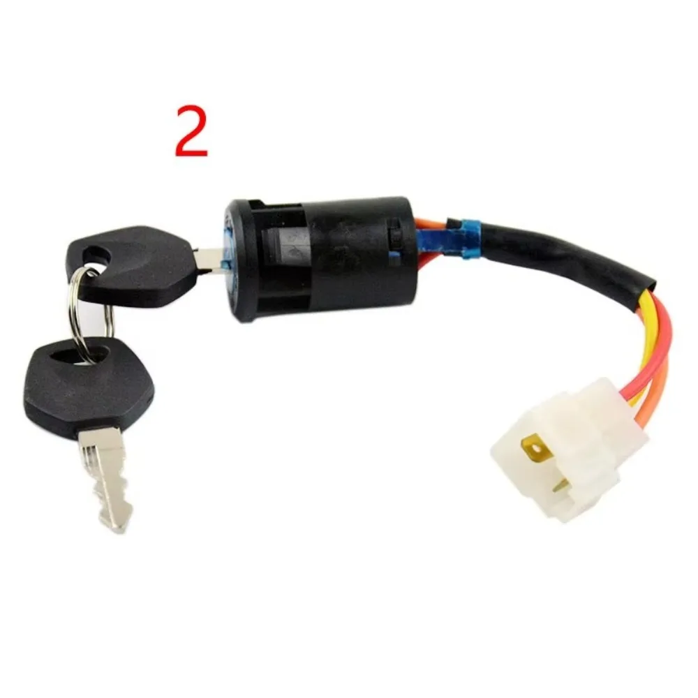 

Детский электромобиль, переключатель питания, черные аксессуары для игрушечных автомобилей, ключ питания, простой в установке замок для игрушечного автомобиля