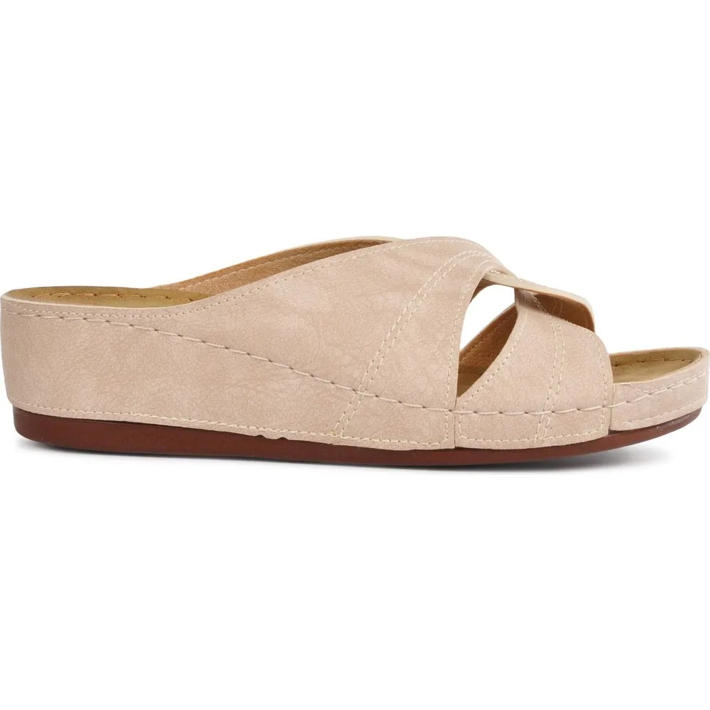 

Dorlie 09-098 D Бежевые Женские Повседневные тапочки