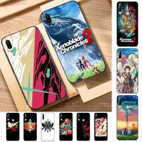 fhnblj xenoblade chronicles 2 game phone case for huawei y 6 9 7 5 8s prime 2019 2018 enjoy 7 plus
