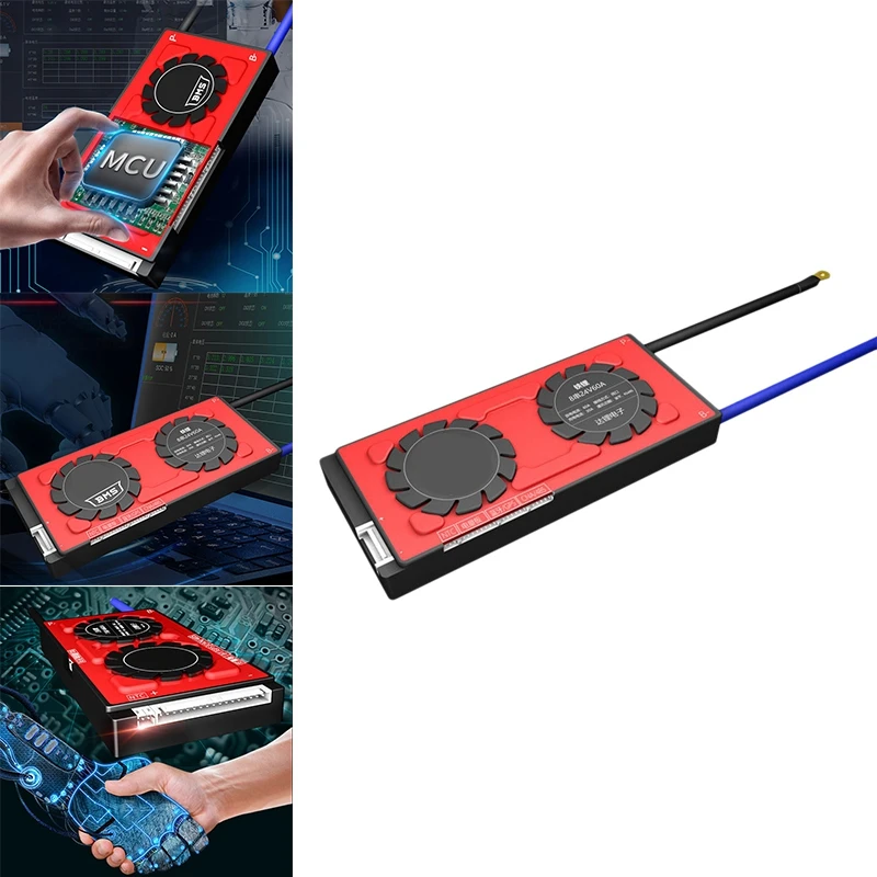 

Защитная Плата Smart BMS 8S 24 В для литий-ионного аккумулятора Lifepo4 с Bluetooth/485/CAN для литиевого аккумулятора