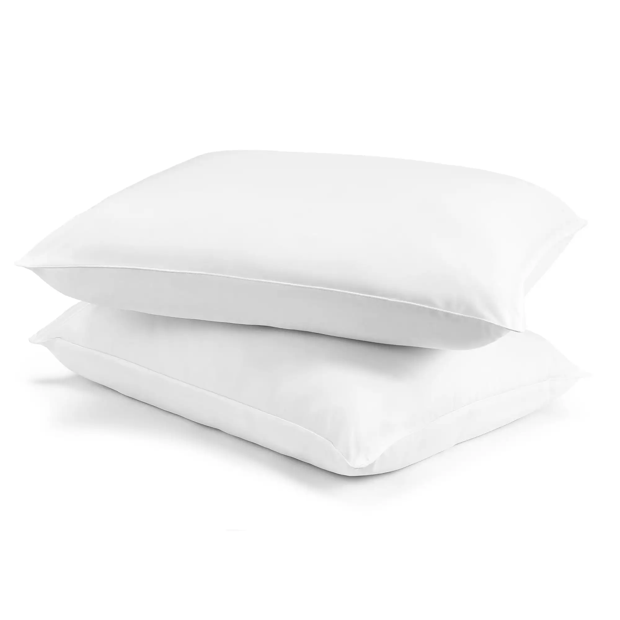 

Plush Microfiber Bed Pillows, 2 Pack, King