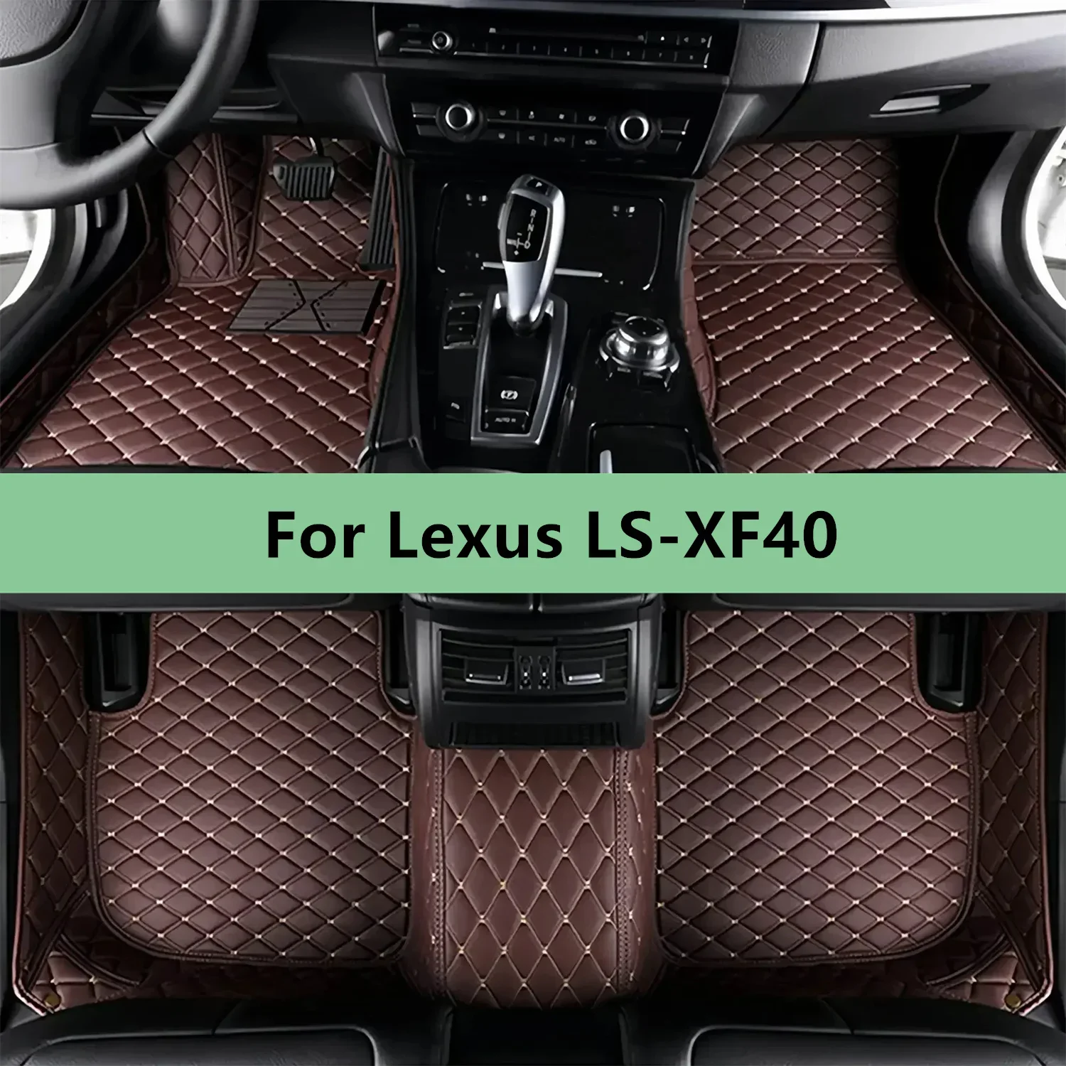 Фото Автомобильные коврики для Lexus LS-XF40 2008-2017 годов выпуска, для мужчин и женщин, автомобильные аксессуары №1
