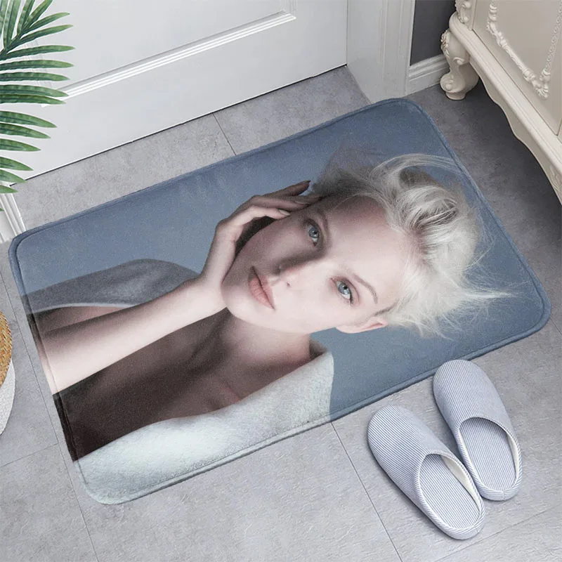 

New Arrival Doormat Sasha Luss Home Mat Machine Made Anti Slip Carpet Living Room/Hallway Bath Mat For Kids Gift