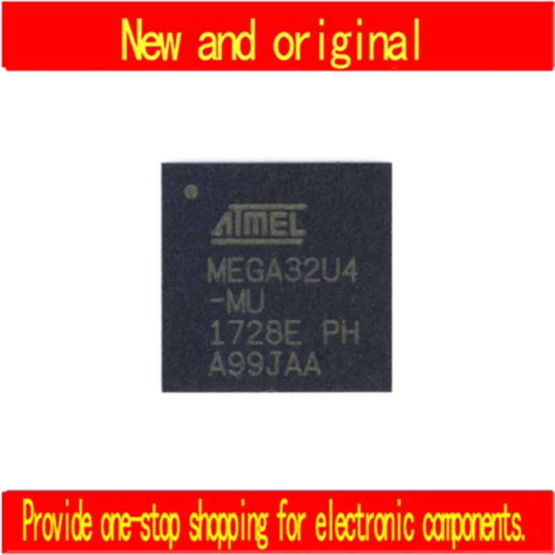 

10pcs/Lot 100% New and Original ATMEGA32U4-MU ATMEGA32U4 ATMEGA32U ATMEGA32 QFN-44 8-bit microcontroller chip 16MHZ