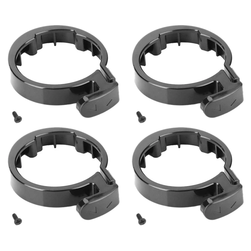 

Scooter Front Tube Stem Folding Pack Insurance Circle Clasped Guard Ring Replacement Part for Xiaomi Mijia M365,Two Sets