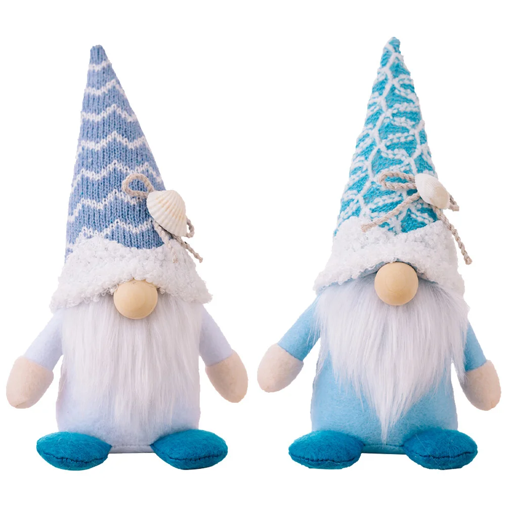 

Party Supplies Beach Decor Plush Gnome Farmhouse Tiered Tray Seashell Decor