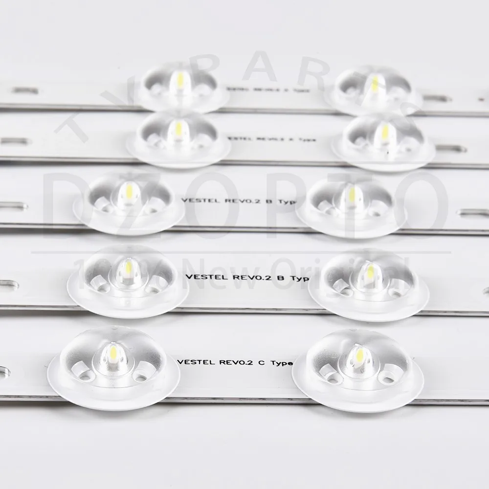 Светодиодная лента для подсветки телевизора 5 светодиодный т. 355 мм VESTEL 39 дюймов 40