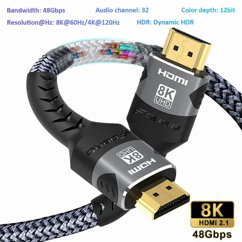 FDBRO HDMI 2.1 кабель 8К