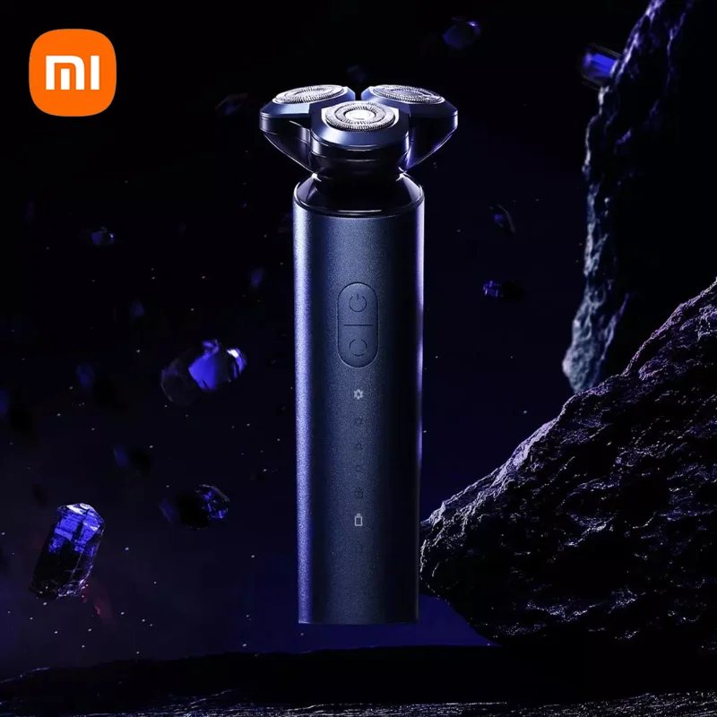 

Новая электробритва Xiaomi Mijia S700 3 скорости три плавающих головки бритвы для бороды Type-C док-зарядка Мужская щетка для чистки лица
