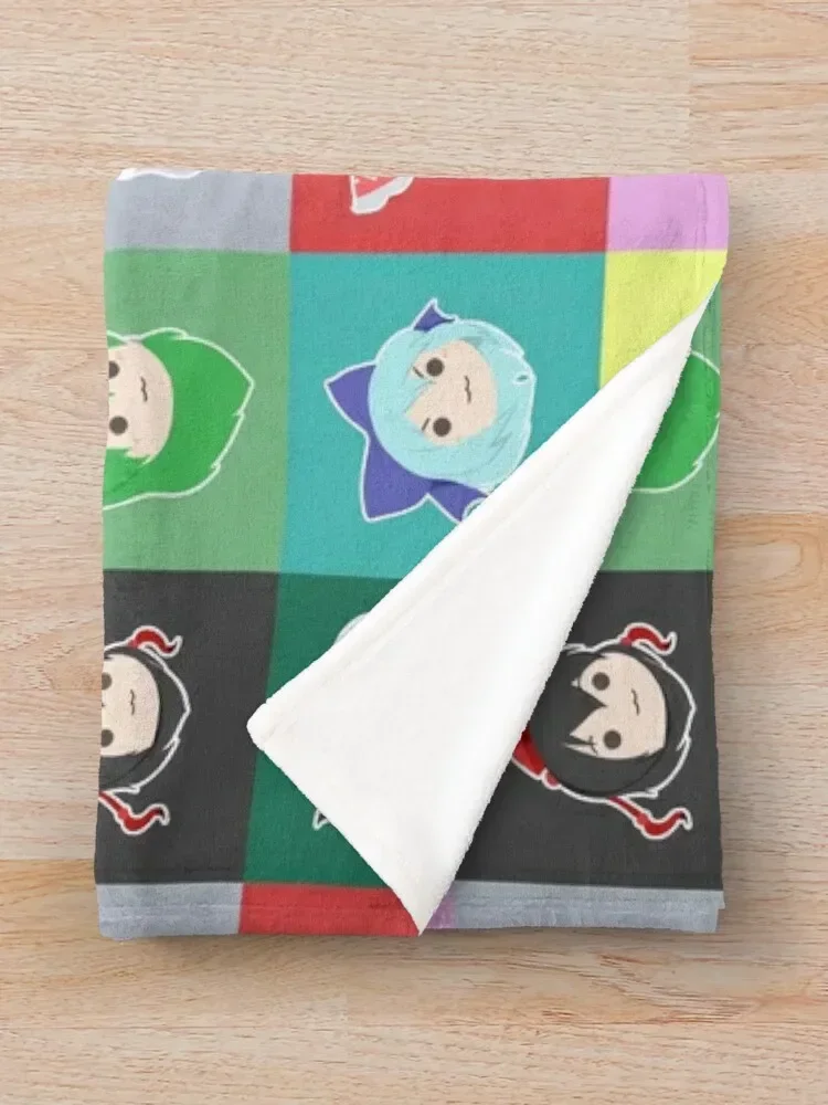 Touhou Headcuits [Стамп] Пледы-кровати Модные декоративные одеяла для кемпинга