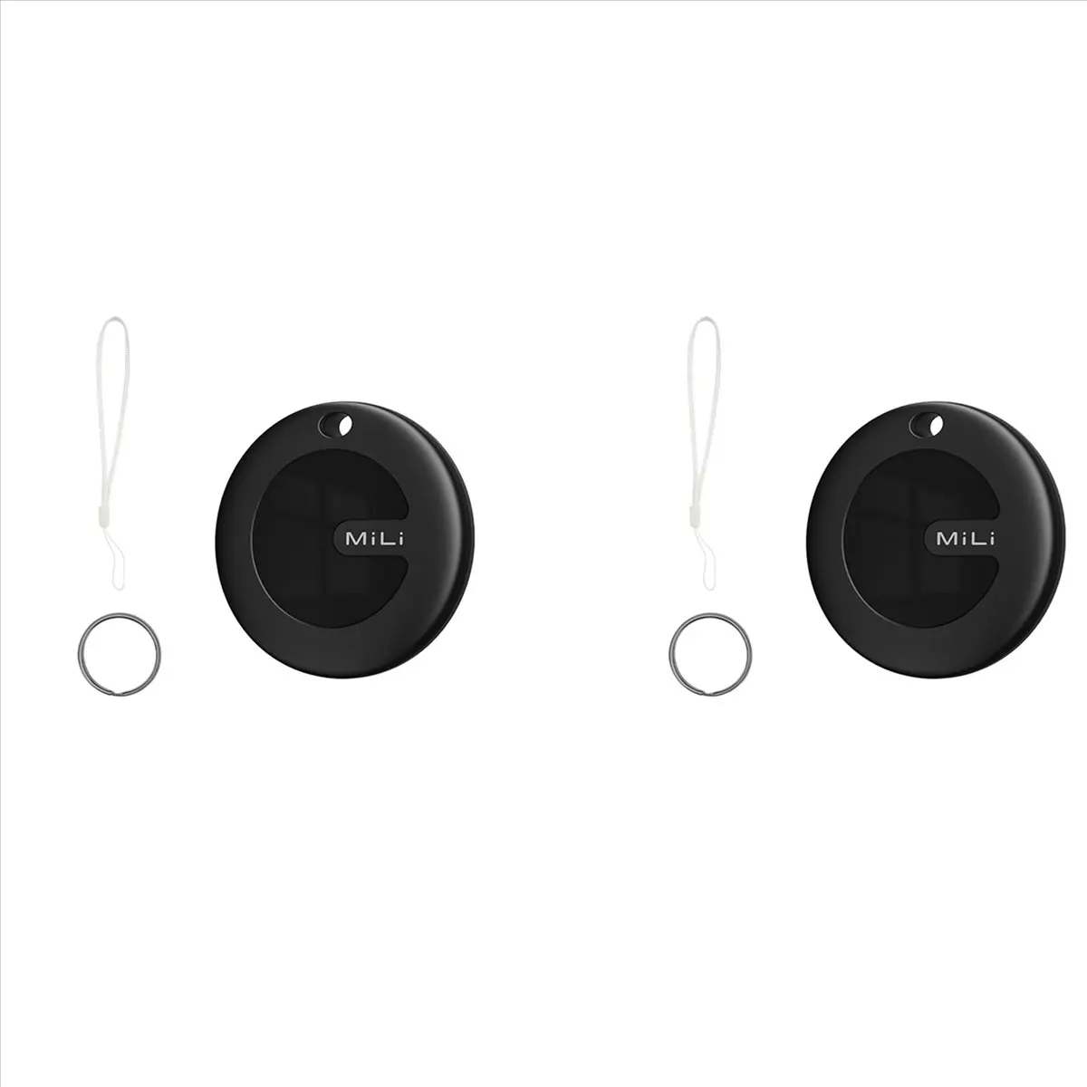 2X Умный трекер Mili Mitag Bluetooth, устройство для предотвращения потери, поисковик для мобильных устройств, ключей, домашних животных, пожилых людей и детей, для Android, черный (art.: 3920dbbb8326c) - 3920dbbb8326c