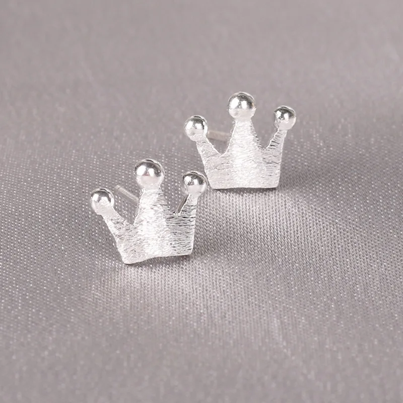 Серьги-гвоздики из стерлингового серебра 925 пробы в Корейском стиле |