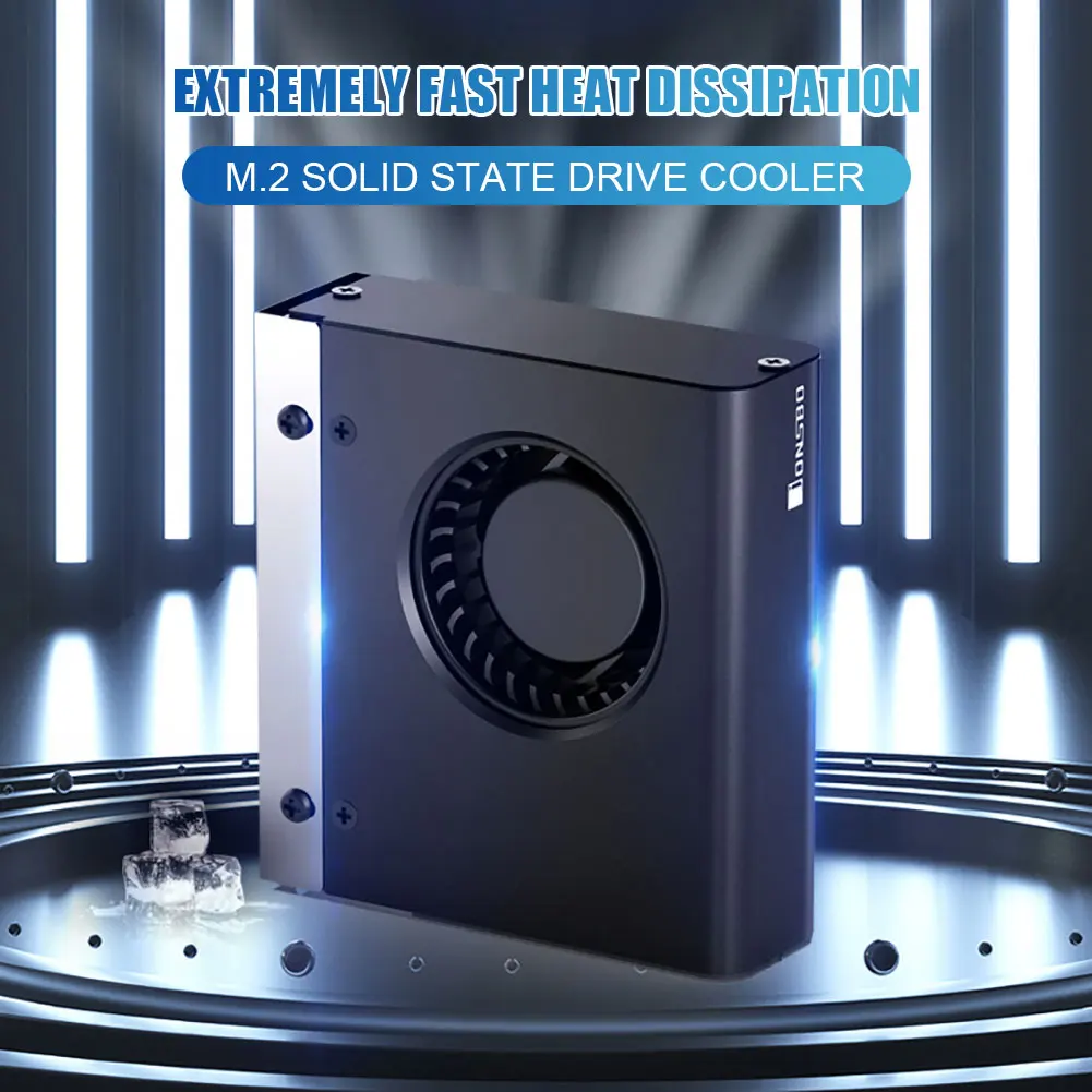 

Внешний бесшумный радиатор Jonsbo SSD для твердотельного накопителя M.2 2280