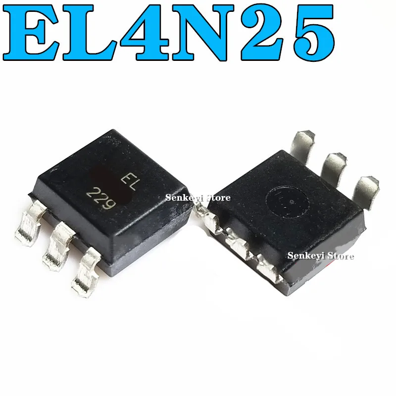 

New original EL4N25 4N25 SMD optocoupler SOP6 optocoupler