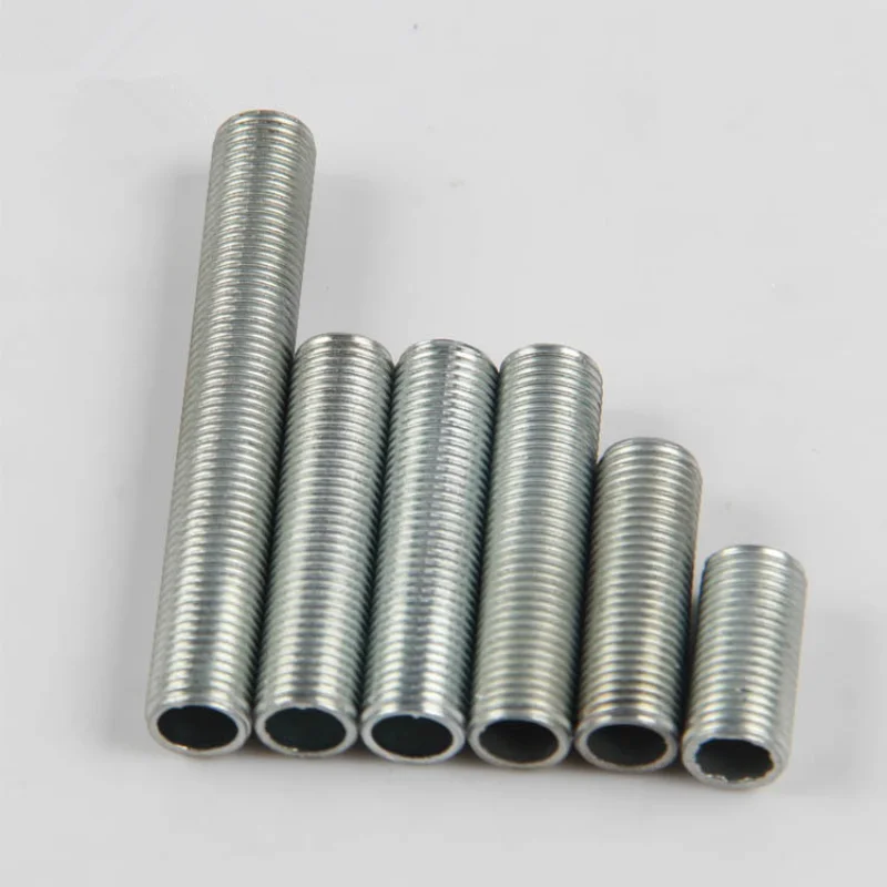 

M10 Hollow Tooth Tube Internal Thread Hollow Screw Lamp Cap Fixing Screw Outer Diameter 10mm Chandelier Connect Rod Accessories
