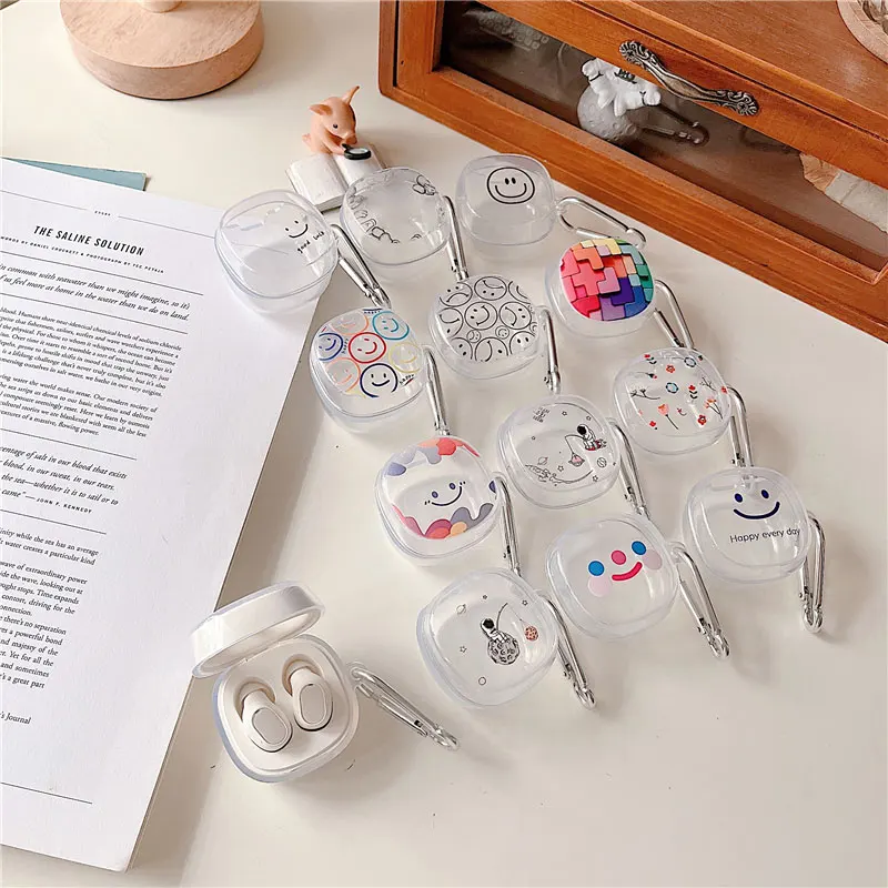 

Милый чехол для наушников со смайликом астронавтом чехол для беспроводных наушников Baseus WM02 Мягкие силиконовые наушники защитный чехол Акс...