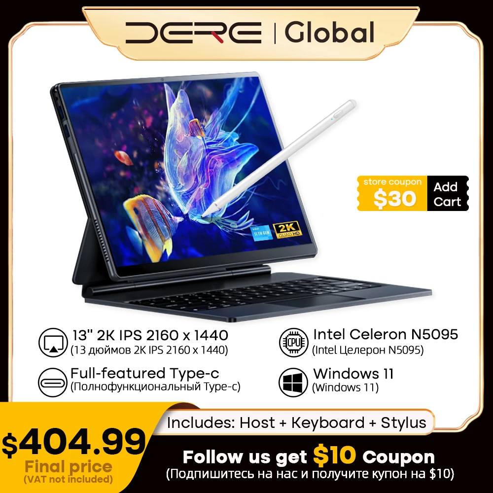 Планшет Dere T30 Pro Купить