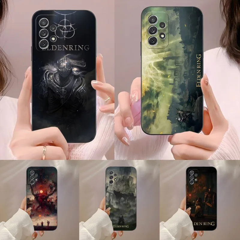 

Elden Ring Game Phone Case Funda For Samsung Note20 10 8 9 Pro Plus Ultra M20 M31 M40 M10 J7 J6 Prime Trendy Shell
