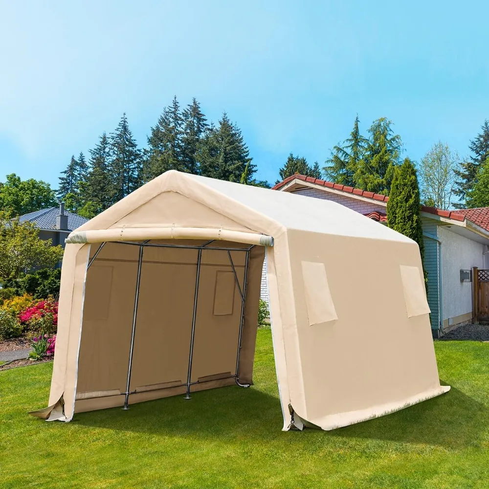 10X20 футов Carport сверхмощный открытый патио противоснежный портативный навес для
