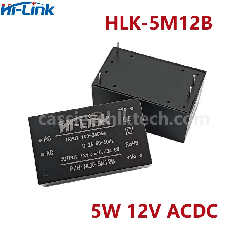 Hi-Link HLK-5M05B 5M03B 5M09B 5M12B 5M24B Hi-Link 110 В 220 В до 3,3 В 5 В 9 В 12 В 24 В CE Стандартный модуль преобразователя мощности ACDC (art.: 3920ca8ea022f) - 3920ca8ea022f