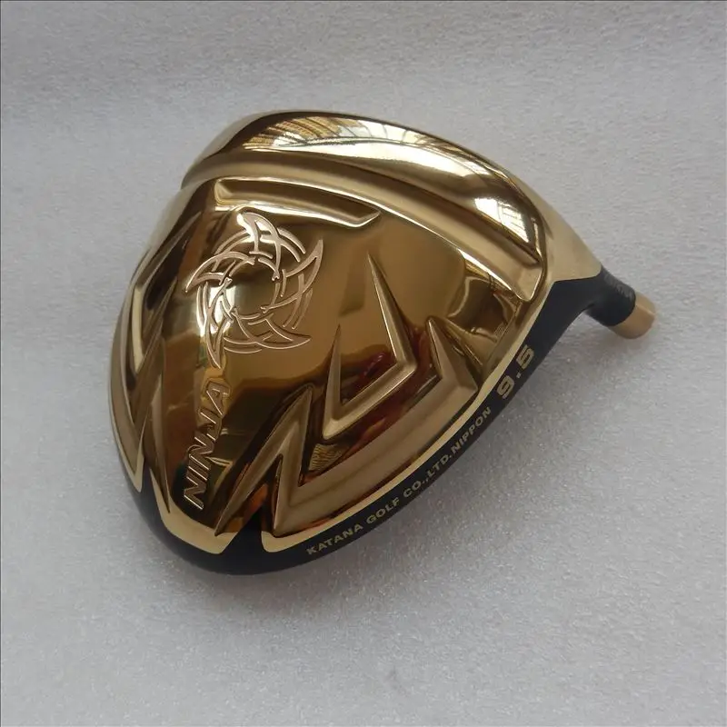 Katana Nin Ja Hi Cor Titanium Golf Driver Head Gold Colour 4