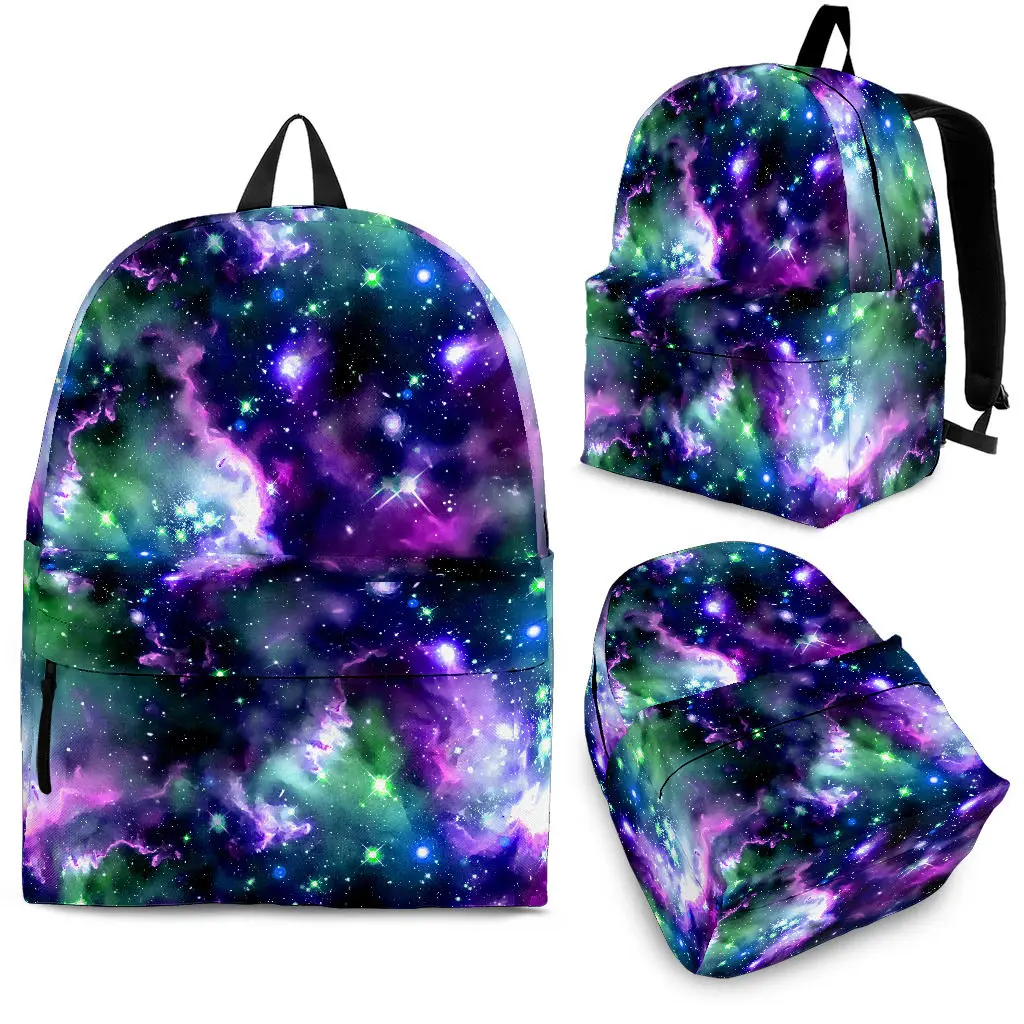 

YIKELUO Fantasy Starry Sky/Galaxy/Universe 3D Printing Student Back To School Gift Bag Youth Laptop Backpack Casual Travel Bag