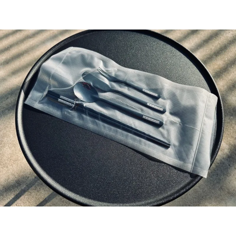 Набор столовой посуды из нержавеющей стали NBHD для походов с палочками и ложками в