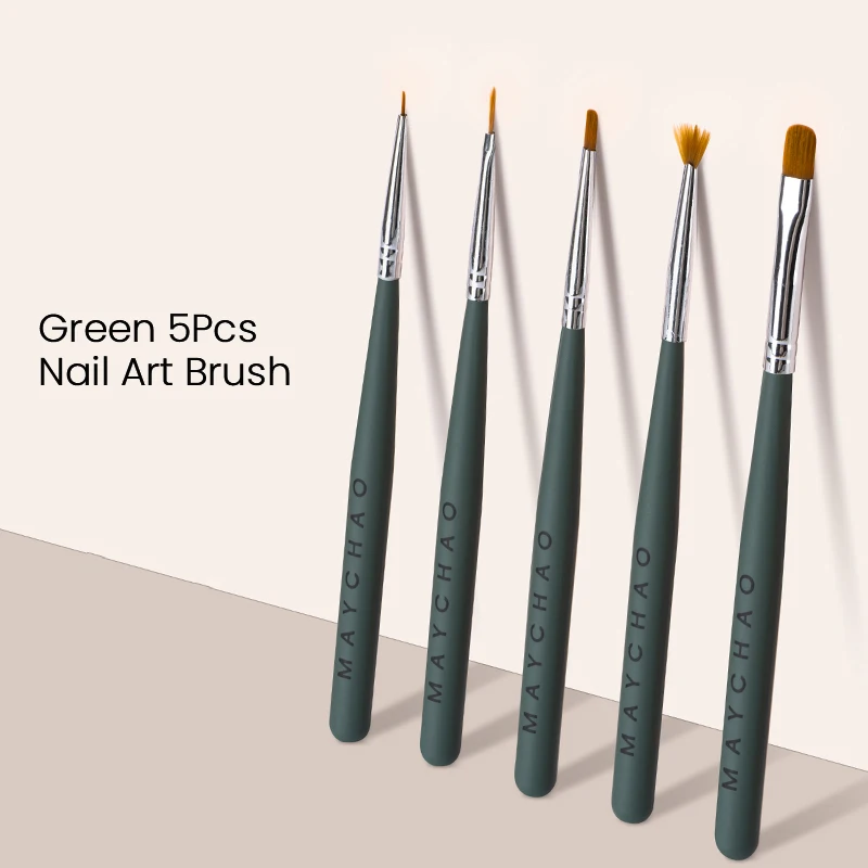 Набор кистей для дизайна ногтей 5/7 шт. кисть рисования геля ручка