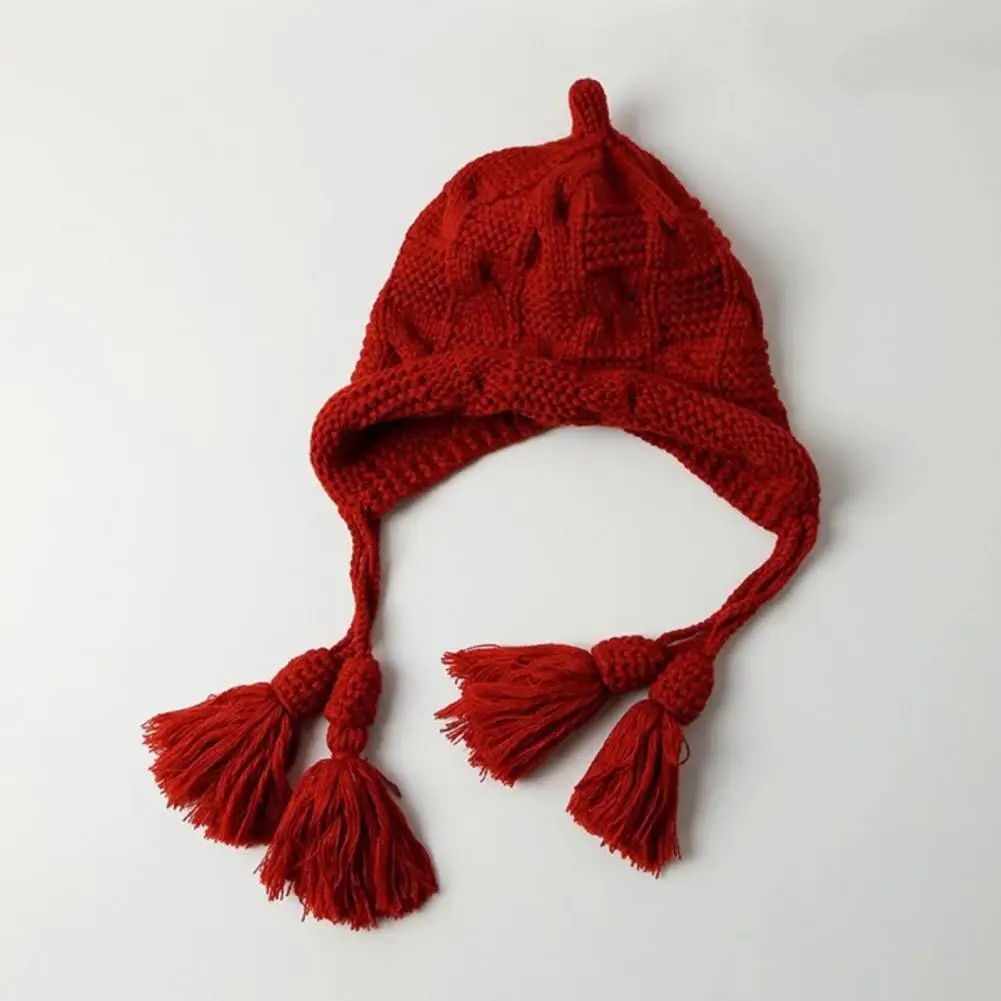 

Декоративная стильная удобная мягкая зимняя шапка, плотная женская шапка, эластичная женская шапка