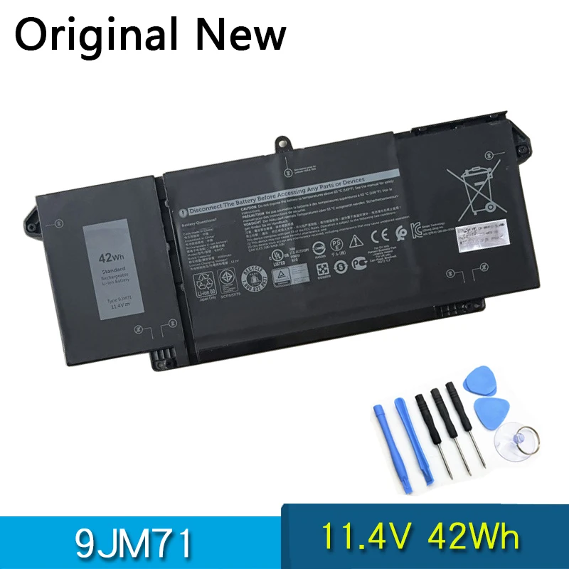 

Новый оригинальный аккумулятор 9JM71 для Dell Latitude 13 5320 14 7320 7420 7520 11,4 в 42Wh HDGJ8 MHR4G 7fmxv TN2GY 4M1JN 1PP63