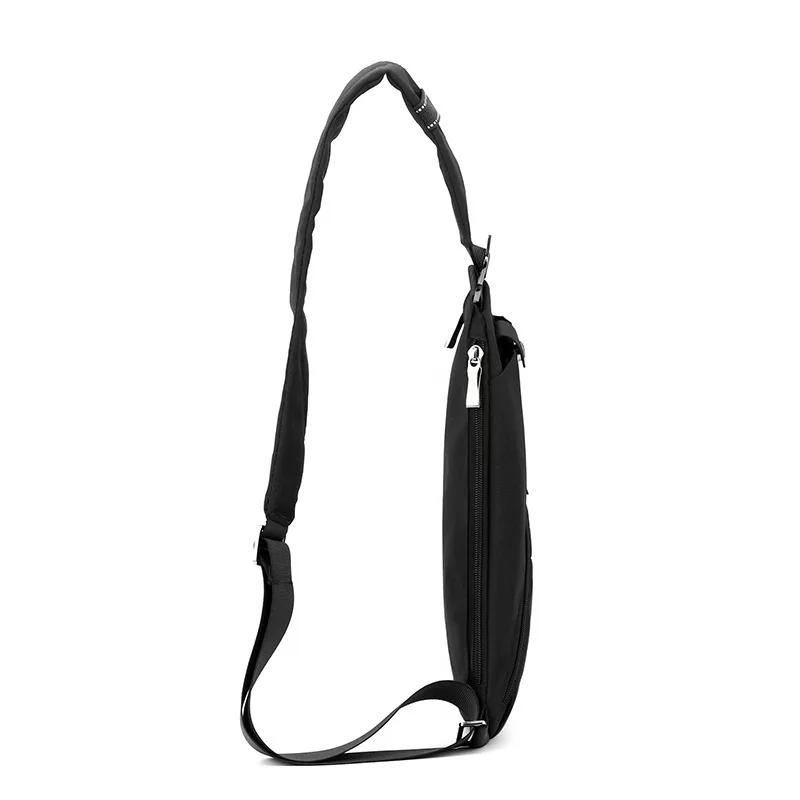 Casual Men Ultra Thin Anti-theft Small Chest Bag Mini Cross Body Bags Male One Shoulder Sling Bag for Travel Boy Sports Bag