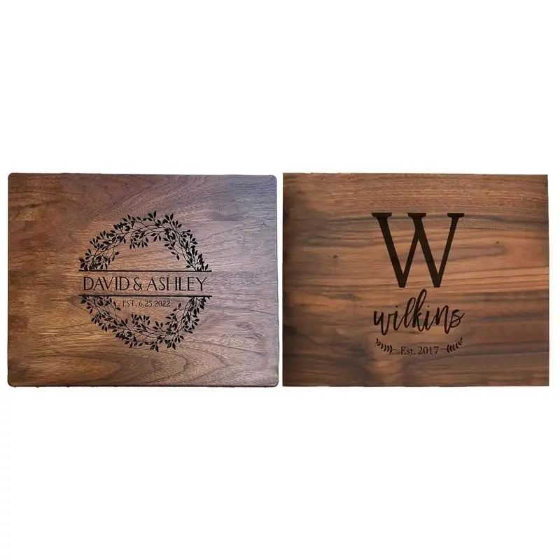 

Walnut Cutting Board Large Wooden Chopping Board Walnut Cutting Board Newlywed Couple Parents Anniversary Housewarming Christmas