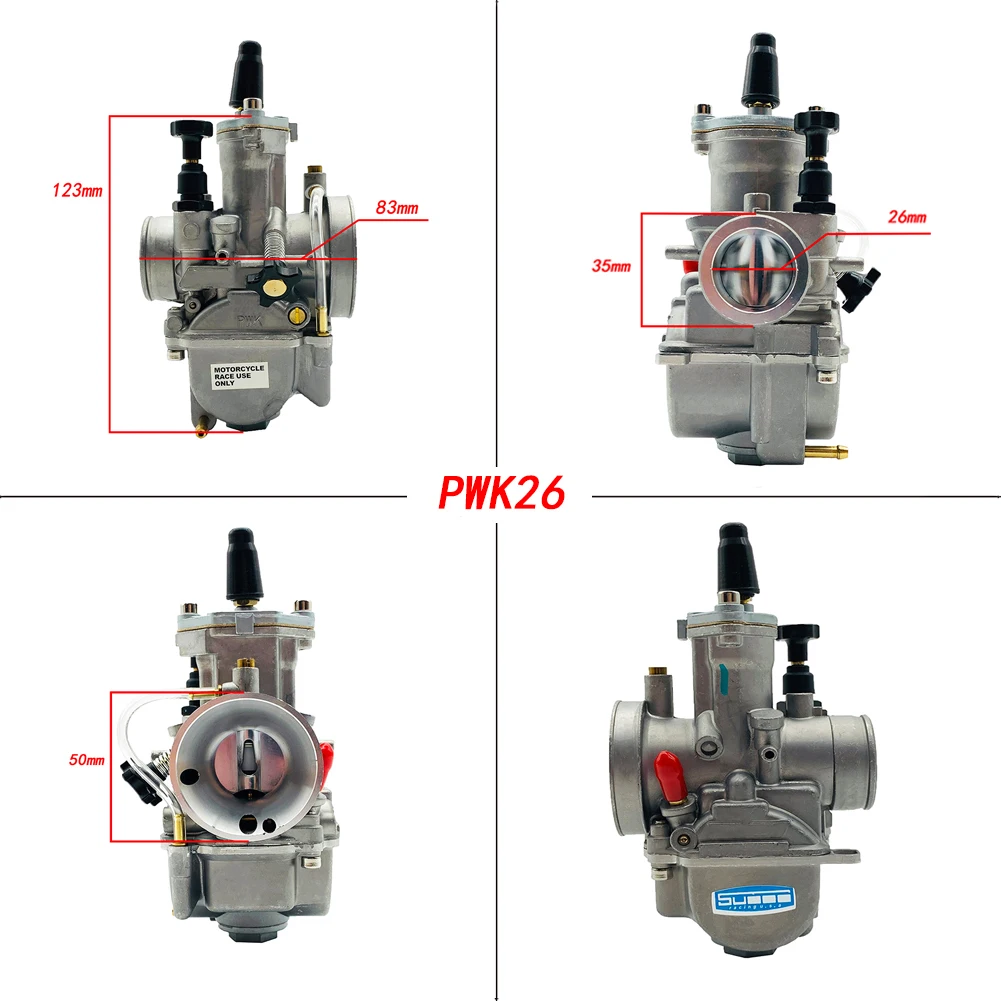 Плоский карбюратор PWK Rd KH YPVS 26 мм с 2 и 4 тактами GT для плоский KTM 65SX 85 SUZUKI RM65