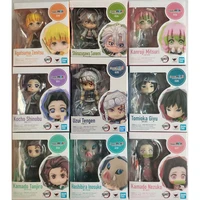new mini demon slayer anime figure kimetsu no yaiba figurine tanjiro nezuko collectible model toys gift kids birthday boys gifts
