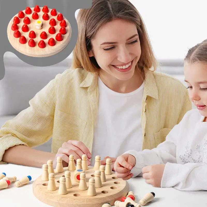 

Деревянная палочка для запоминания, шахматы, цветные настольные пазлы, обучающая игрушка Монтессори, обучающие игрушки для познавательных способностей для детей