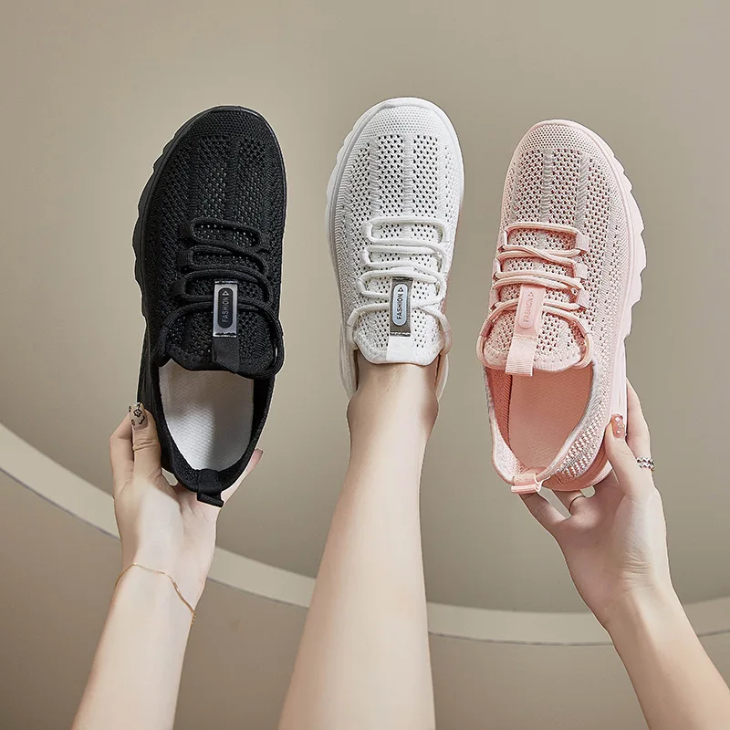

Women's Summer Sports Shoes Tennis Female Running Sneakers Mesh Breathable Trainers Woman Athletic Shoe Zapatillas De Deporte