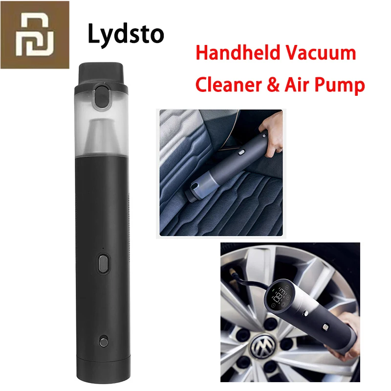 

Youpin Lydsto HD-SCXCCQ01 10000PA 150PSI Wireless Handheld Vacuum Cleaner Air Pump 2in1 Multifunctional Dust Collector For Car