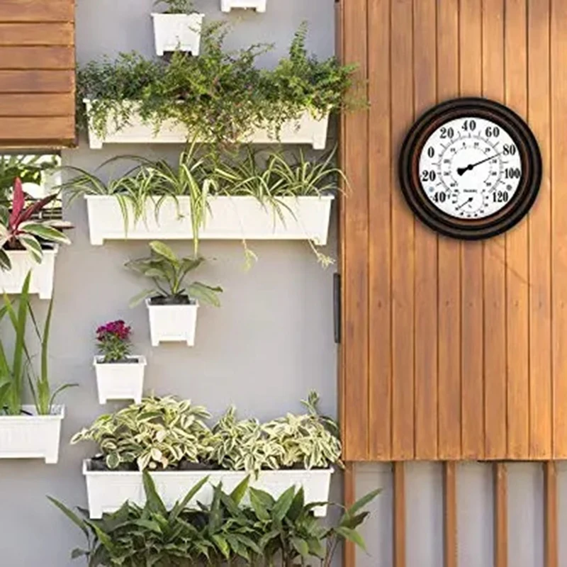 20 см антикварный внутренний уличный термометр гигрометр измеритель температуры